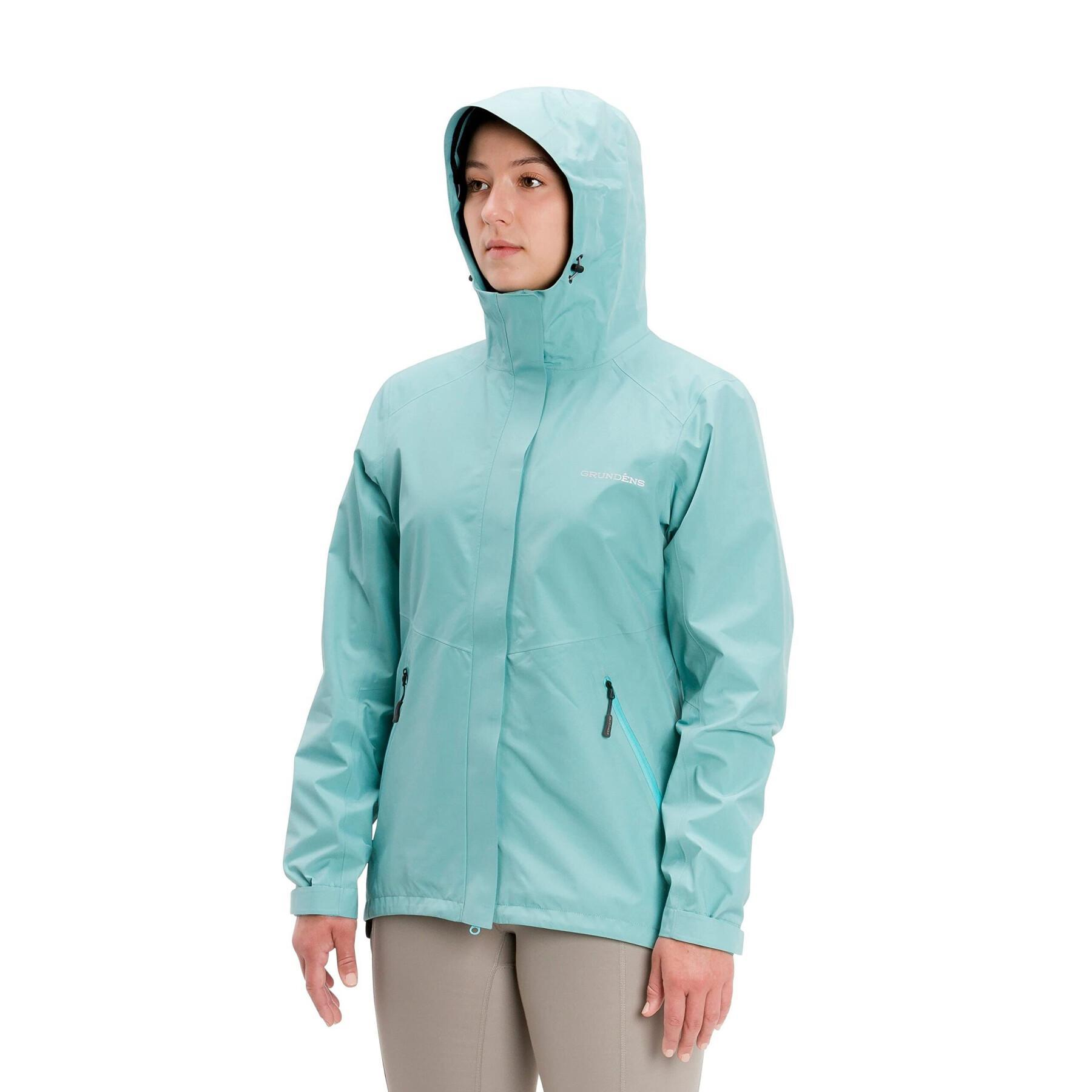 Waterproof jacket woman grundens charter gore tex aqua sea